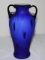 FENTON HANGING HEART PATTERN, THE BRAVEHEART VASE, BY DAVE FETTY, 2005 , #