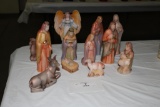 FENTON 1ST EDITION 12-PIECE NATIVITY SET