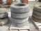 15-2: (4) 10.00-20 TRUCK TIRES AND RIMS