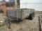 4-20: 5'X12' TANDEM AXLE FLATBED TRAILER WITH SIDES