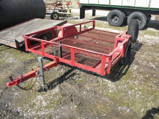 29-6: SINGLE AXLE 5' X 10' TRAILER