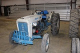 44-2: FORD MODEL 2000 GAS TRACTOR WITH 557 HOURS, NEWER SEAT, 13.6-28 TIRE