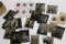 FLAT OF (20+) MISC SMALL TIN TYPES INCLUDING MEN WITH FLASKS