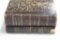 (2) GODEY'S LADIES BOOK, BOUND, VOLUMES 46 & 52,WITH COLOR PLATES, 9.5