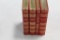 (6) FRANKLIN LIBRARY, 4-VOL SHAKESPEARE, RED LEATHER; PLUS 2-VOLUME DEMOCRA