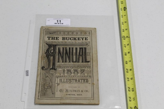 1882 THE BUCKEYE ANNUAL ILLLUSTRATED CATALOGUE, C. AULTMAN & CO., 9" X6", 3