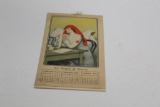 SWIFT'S PREMIIUM CALENDAR 1919, 4-COLOR ILLUSTRATIONS INCLUDING HOWARD CHAN