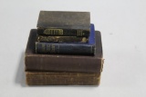 (5) EARLY BOOKS ON WHALING INCLUDING 1878 HISTORY OF AMERICAN WHALE FISHERY