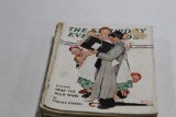 (11) 1922-1940 SATURDAY EVENING POST WITH NORMAN ROCKWELL COVERS, LIGHT WEA