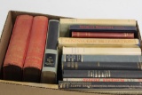 (19) VINTAGE MILITARY BOOKS, MAINLY BRITISH, INCLUDING THE ART OF WAR ON LA