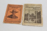 (2) VINTAGE PERIODICALS, SEPTEMBER 1902, THE CHAUTAUQUAN MAGAZINE AND MARCH
