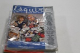 (7) ESQUIRE, 1940-1942, LIGHT WEAR, SEE PHOTOS