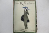 (6) LE COSTUME ROYAL MAGAZINE, 1912-1923, MANY FASHION PLATES, APPEAR COMPL
