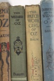 (4) L FRANK BAUM, OZMA OF OZ, 1907, REILLY & BRITTON, COLOR PLATES, WEAR AT