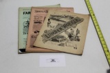 (3) ILLUSTRATED INDUSTRIAL NEWSPAPERS, 1889-1892, SEE PHOTOS
