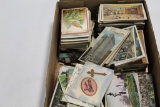 LARGE FLAT OF 400+ EARLY POSTCARDS INCLUDING REAL PHOTO, HOLIDAY, AND OHIO