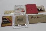 FLAT OF LOCAL OHIO VINTAGE BROCHURES, SEE PHOTO