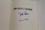 AUTOGRAPHED BOOK JOHN GLENN: A MEMOIR SIGNED BY OHIO SENATOR JOHN AND ANNIE