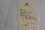 (2) ENGLISH ROYALTY AUTOGRAPHS WITH CLIPPED SIGNATURE OF QUEEN VICTORIA WIT