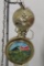 BUDWEISER POCKETWATCH SHAPED, DOUBLE SIDED ROTATING CLOCK, 12