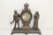 ANSONIA C. 1894 CROQUET FIGURAL CLOCK (LEFT FOOT BROKEN)