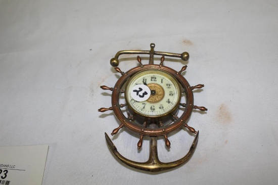 ANSONIA C. 1901 PART OF NAVY CLOCK