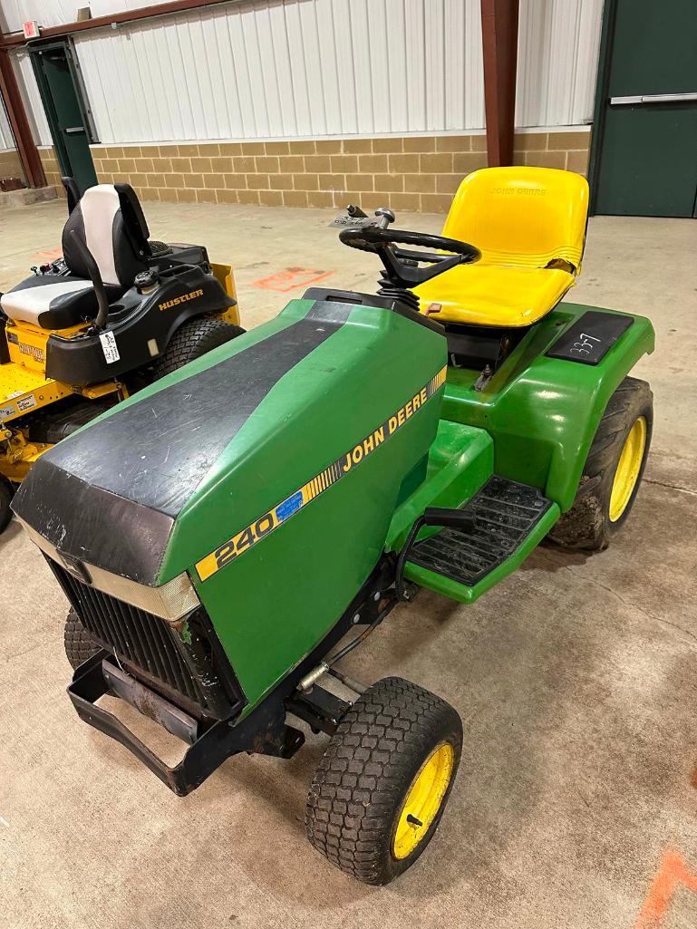 John deere 240 lawn tractor new arrivals