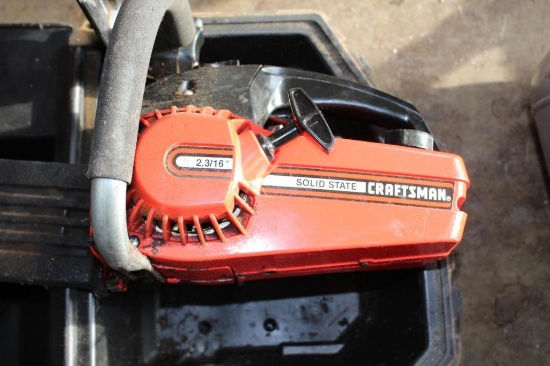CRAFTSMAN CHAINSAW, 17" BAR, NOT TESTED