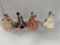(4) FLORENCE FIGURINES INCLUDING ABIGAIL, (2) MATILDA, JENEVIEVE
