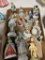 FLAT OF (16) MISC. FIGURINES