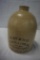 1-GALLON FLORAL DECORATED STONEWARE CROCK