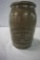 SMALL 1/2-GALLON STONEWARE CROCK, E. J. MILLER SON & CO., DEALERS IN CHINA
