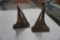SAILBOAT BRASS BOOKENDS