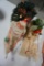 (2) VINTAGE CHRISTMAS DECORATIONS, 15.5