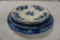 (5) FLOW BLUE DISHES