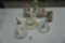 PORCELAIN HP TEA STRAINER, LIMOGES MAN'S LAPEL PIN HOLDER, BISQUE FIGURE, P