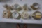 (4) SETS OF CREAM & SUGARS, NIPPON, SILESIA, BAVARIA & ELITE FRANCE