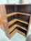 L-SHAPED MAPLE BOOK SHELF, 28