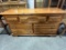 PINE 7-DRW DRESSER, CARVED SHELL DESIGN, 55