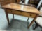 WALNUT VICTORIAN WORK TABLE, 1-DRW, 34