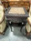 ORIENTAL HEAVILY CARVED MT PARLOR TABLE, 17