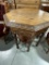 OAK LARGE SIZE HEAVILY CARVED PARLOR TABLE, 32