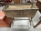WICKER PLANTER WITH GALVANIZED LINER, 25