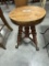 MAPLE CLAW BALL FOOT PIANO STOOL