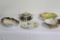(5) PCS HANDPAINTED CHINA INCLUDING PORTRAIT BOWL, FLORAL PAINTED PLATE, BI