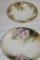 (9) HANDPAINTED MISC PLATES