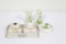 (6) ITEMS INCLUDING BAVARIA HP DRESSER SET, R.S.GERMANY HAIR RECEIVER AND G