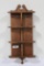 WALNUT 4-TIERED SHELF, 12