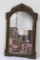 VICTORIAN PAINT DECORATED MIRROR, 21