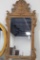 (2) MIRRORS, ONE CARVED 24